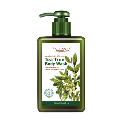 Tea tree shampoo en bad body wash